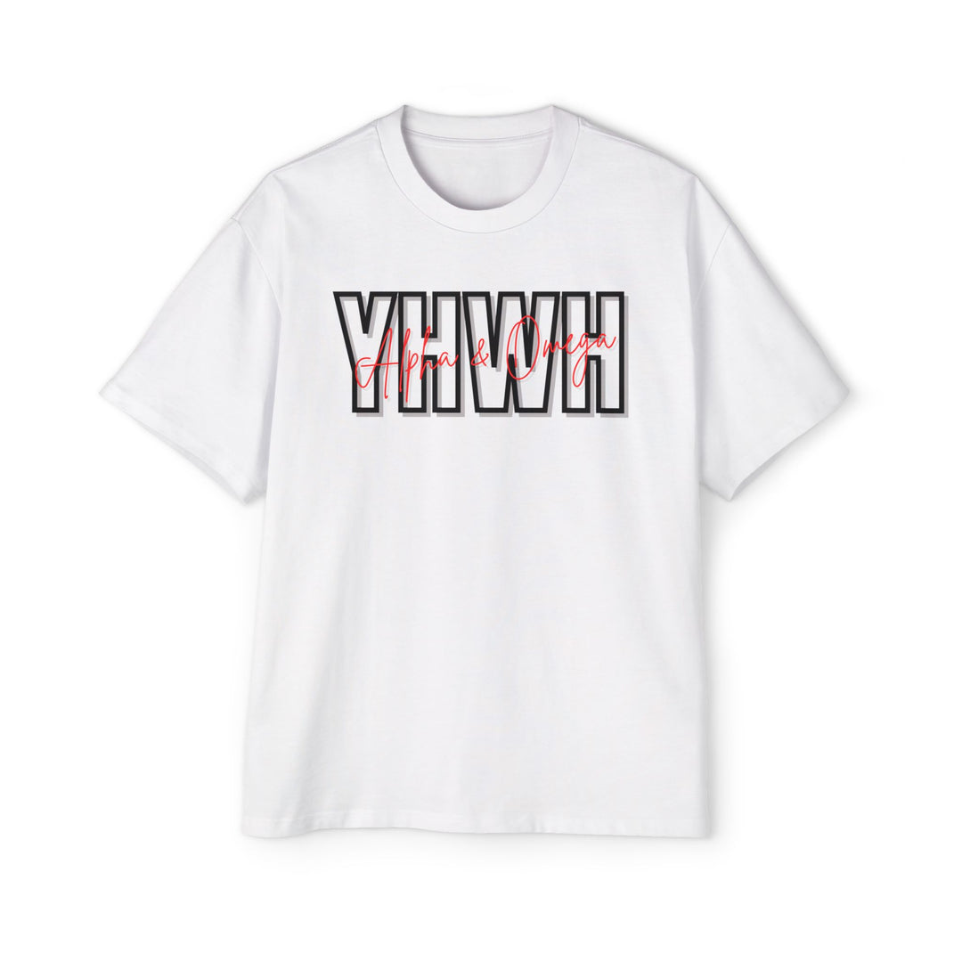 ALPHA & OMEGA - HEAVY OVERSIZED TEE