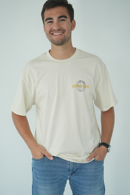 JOHN 3:16 - HEAVY OVERSIZED TEE