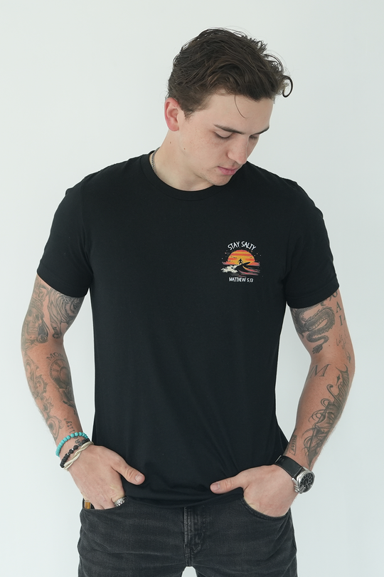 STAY SALTY - SHORT SLEEVE TEE